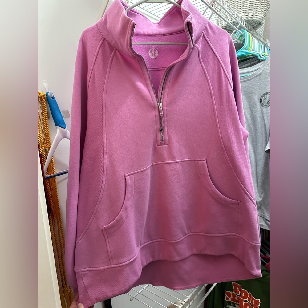 Lululemon Oversized Scuba Half Zip Long